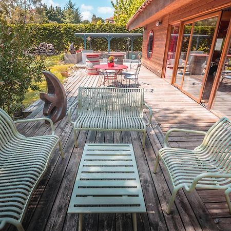Chambre D'Hotes Neptune Wood Arzens Dış mekan fotoğraf