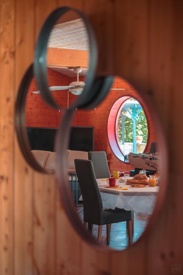 Chambre D'Hotes Neptune Wood Arzens Dış mekan fotoğraf